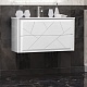 Opadiris Мебель для ванной Луиджи 90 подвесная белая матовая – картинка-19